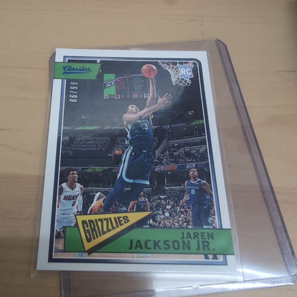 2018-19 Panini Chronicles - Classics Jaren Jackson Jr. #657 Blue /99 (RC)